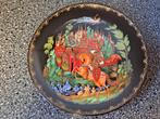 Vintage wandbord Bradex Russische sprookjes Ruslan & Ludmila, Ophalen of Verzenden