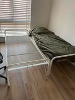 Uitschuifbaar bed - ruimtebesparend! - gratis af te halen, 90 cm, Eenpersoons, Wit, Ophalen of Verzenden