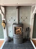 ThermaTech TT2 5kW hoog rendement strak design houtgestookt, Huis en Inrichting, Kachels, Ophalen, Gebruikt, Houtkachel, Vrijstaand