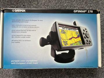Te koop Garmin GPSMap 278 met 2GB geheugenkaart beschikbaar voor biedingen