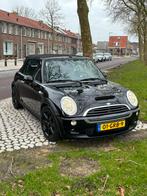 Mini 1.6 16V Cooper S Cabrio 2005 Zwart, Auto's, Mini, Voorwielaandrijving, 65 €/maand, Zwart, 4 cilinders