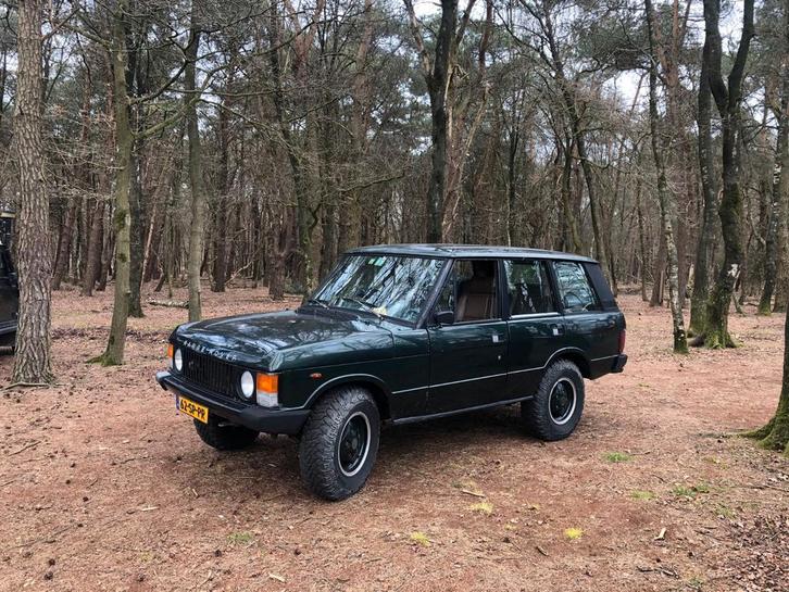 Range Rover Classic, Auto's, Land Rover, Particulier, 4x4, Range Rover, LPG, SUV of Terreinwagen, Handgeschakeld, Groen, Bruin