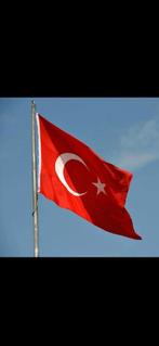 Turkije vlag xl, Diversen, Vlaggen en Wimpels, Ophalen of Verzenden