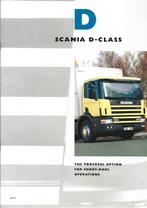 Scania D Class brochure vrachtwagen camion lkw (sc079), Boeken, Ophalen of Verzenden, Zo goed als nieuw, Vrachtwagen