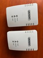 Eminent powerline adapter set 200mbps zo hoed als nieuw, Ophalen of Verzenden, Zo goed als nieuw