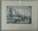 Tekening Maashaven Rotterdam, Ophalen