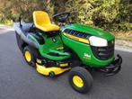 JOHN DEERE zitmaaier (type X155R, 18 pk V-Twin, NIEUWSTAAT!), John Deere, Zo goed als nieuw, Opvangzak, 90 tot 120 cm