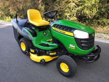 JOHN DEERE zitmaaier (type X155R, 18 pk V-Twin, NIEUWSTAAT!) beschikbaar voor biedingen