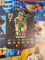 Wielerkaartje (37cmx25cm) - Wout Van Aert, Hobby en Vrije tijd, Stickers en Plaatjes, Ophalen, Zo goed als nieuw, Plaatje