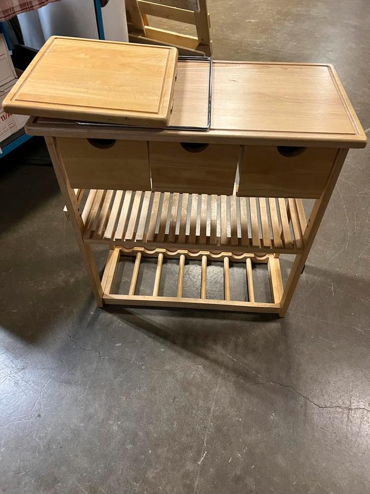 Keukenblokje met veel opbergruimte, pantry, camper, student, Huis en Inrichting, Keuken | Keukenelementen, Gebruikt, Minder dan 100 cm