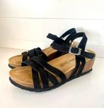 Zwarte sandalen van Hush Puppies - Maat 40, Ophalen of Verzenden, Zo goed als nieuw, Zwart, Sandalen of Muiltjes