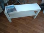 Ikea Lack TV-meubel/sidetable 90x26x45cm wit, Ophalen, 50 tot 100 cm, Zo goed als nieuw, 25 tot 50 cm