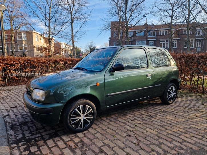 Nissan Micra automaat, Auto's, Nissan, Particulier, Micra, Benzine, Hatchback, Automaat, Origineel Nederlands, Groen, Grijs, Stof
