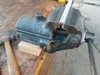 Vintage antiek Leinen C80 bankschroef tafelbankschroef, Doe-het-zelf en Verbouw, Ophalen of Verzenden