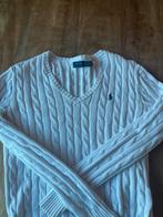 Ralph Lauren Kabel Trui, Ophalen of Verzenden, Zo goed als nieuw, Maat 38/40 (M), Wit