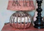 Riviera maison lamp met RM rattan kap, Ophalen, Zo goed als nieuw, Minder dan 50 cm
