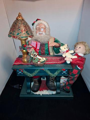 Oud blokker kerst ornament. beschikbaar voor biedingen