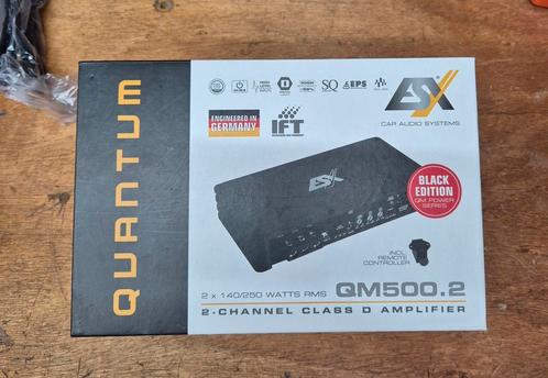 Nieuwe compacte versterker van ESX black series, Auto diversen, Autospeakers, Nieuw, Ophalen of Verzenden