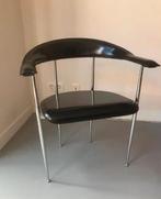 Fasem P40 eetkamerstoel - Vegni & Gualtierotti - jaren '80, Ophalen, Zwart, Zo goed als nieuw, Eén