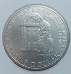 USA one dollar 1992 D zilver, White House, Postzegels en Munten, Munten | Amerika, Ophalen of Verzenden, Noord-Amerika, Losse munt