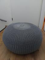 Leuke grijze Ikea poef, Ophalen of Verzenden, Zo goed als nieuw, 50 tot 75 cm, 50 tot 75 cm