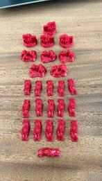 Catan Speelstukken - Rood, Drie of vier spelers, Ophalen of Verzenden, Zo goed als nieuw