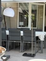 Booglamp met zwart marmeren voet, Ophalen, Booglamp, 150 tot 200 cm, Metaal
