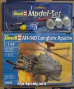Revell 1:144 AH-64D Longbow Apache 64046 lijm verf modelbouw, Ophalen of Verzenden, Nieuw, 1:72 tot 1:144, Revell