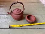 Terracotta Theepotje met Bakje, Ophalen of Verzenden