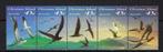 (VOGELS) Christmas Island Mi. 379/83 strip postfris, Ophalen of Verzenden, Postfris, Dier of Natuur
