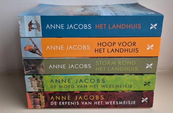 Anne Jacobs Romans - 5 Boeken, Boeken, Romans, Zo goed als nieuw, Ophalen of Verzenden