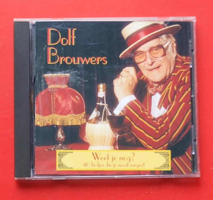 cd Dolf Brouwers Weet je nog 40 liedjes die je nooit vergeet, Cd's en Dvd's, Cd's | Jazz en Blues, Gebruikt, Jazz, 1960 tot 1980