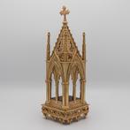 Bronzen reliekhuis, neogotiek, Ophalen of Verzenden