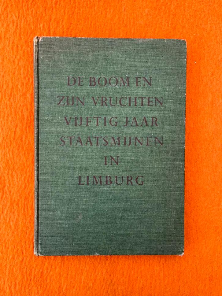 De boom en zijn vruchten, vijftig jaar Staatsmijnen Limburg, Boeken, Geschiedenis | Stad en Regio, Zo goed als nieuw, 20e eeuw of later
