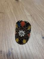 Aparte vintage ring maat 16, Ophalen of Verzenden, Zo goed als nieuw, Zilver, Overige materialen