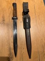WW2 K98 Bajonet 1943 – “cvl” (WKC) – Nummergelijk – Met frog, Ophalen of Verzenden, Duitsland, Mes of Dolk