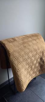 Colmore By Diga - Luxe Designer- Sprei -Plaid- gold 260x280, Overige kleuren, Overige typen, Ophalen of Verzenden, Nieuw