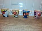 4 Royal Doulton Schutt koffiemokken, Huis en Inrichting, Keuken | Servies, Ophalen of Verzenden, Zo goed als nieuw, Overige stijlen