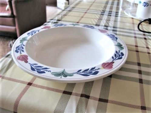 Boerenbont Mepal (kunststof) diep bord Boerenbond, Huis en Inrichting, Keuken | Servies, Gebruikt, Bord(en), Boerenbont, Overige materialen
