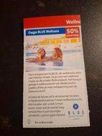 Blue Wellness 50% korting, Drie personen of meer, Kortingsbon, Spa of Sauna