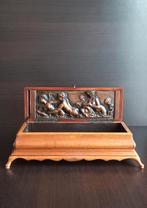 Antieke Franse juwelendoos Uniek mythologie Sieradendoosje, Antiek en Kunst, Ophalen of Verzenden