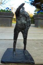 Hans Blank.1952-2019.Brons beeld.Vissermannen op de uitkijk., Ophalen of Verzenden