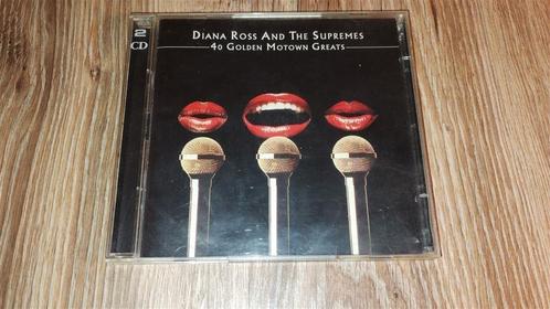 Diana Ross and the Supremes - 40 Golden Motown Greats [2 CD], Cd's en Dvd's, Cd's | R&B en Soul, Zo goed als nieuw, 1960 tot 1980