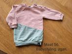 Babystyling. Maat 56., Meisje, Ophalen of Verzenden, Zo goed als nieuw, Babystyling