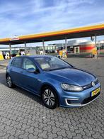 Volkswagen E Golf Full Option DynAudio , CarPlay, Leder Bekl, Auto's, Volkswagen, Te koop, Blauw, Emergency brake assist, Onderhoudsboekje