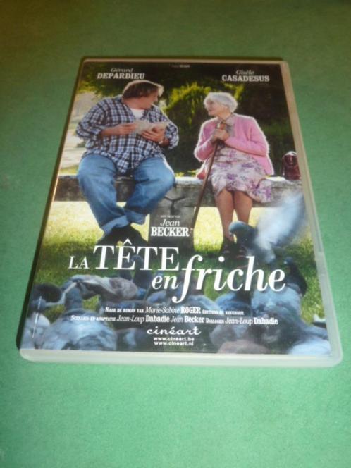 La tete en friche  Jean Becker  dvd, Cd's en Dvd's, Dvd's | Filmhuis, Zo goed als nieuw, Frankrijk, Alle leeftijden, Ophalen of Verzenden