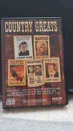 Dvd Country Greats  ,,clips en live optredens,, Alle leeftijden, Ophalen of Verzenden, Zo goed als nieuw, Muziek en Concerten