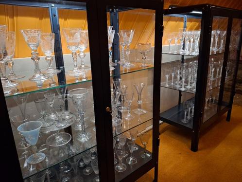 150+ Glazen 17e en 18e eeuw, Antiek en Kunst, Antiek | Glas en Kristal, Ophalen of Verzenden