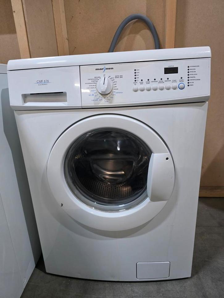 MARIJNEN CMF616 Electronic 1600rpm 6kg, Witgoed en Apparatuur, Wasmachines, Zo goed als nieuw, Voorlader, 6 tot 8 kg, 85 tot 90 cm