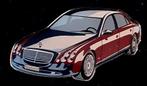 Maybach model pin- grote maat, Verzenden, Nieuw, Transport, Speldje of Pin